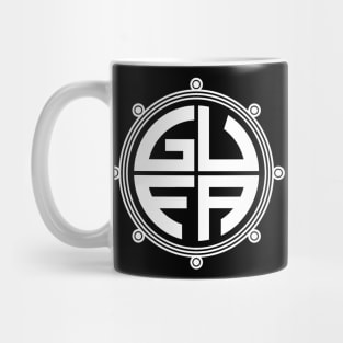 OG GuFa Logo White Pocket Logo Mug